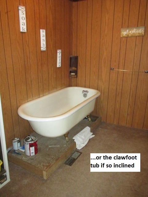 A picture containing indoor, floor, bathroom, sink

Description automatically generated